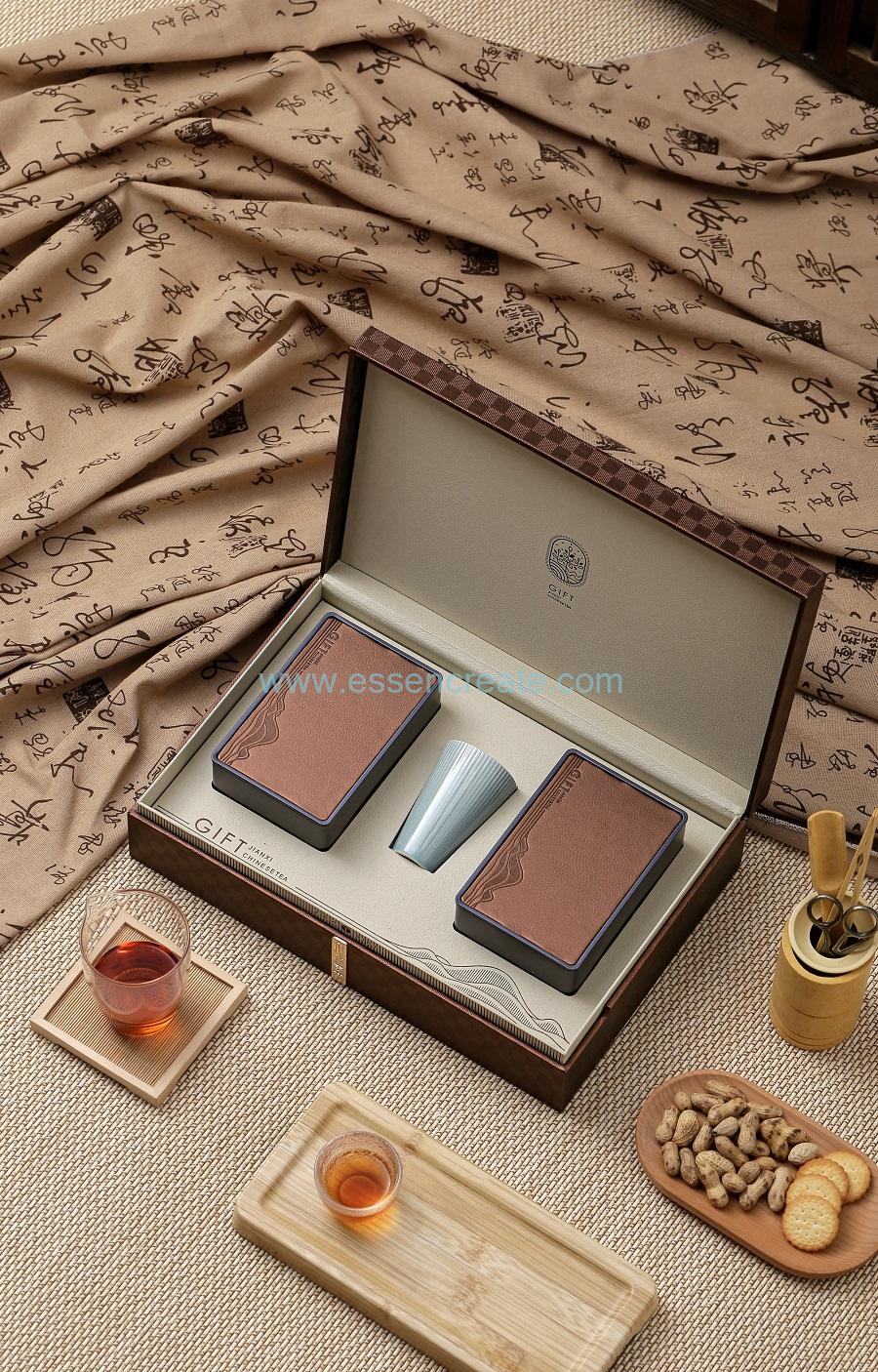 box for herbal tea