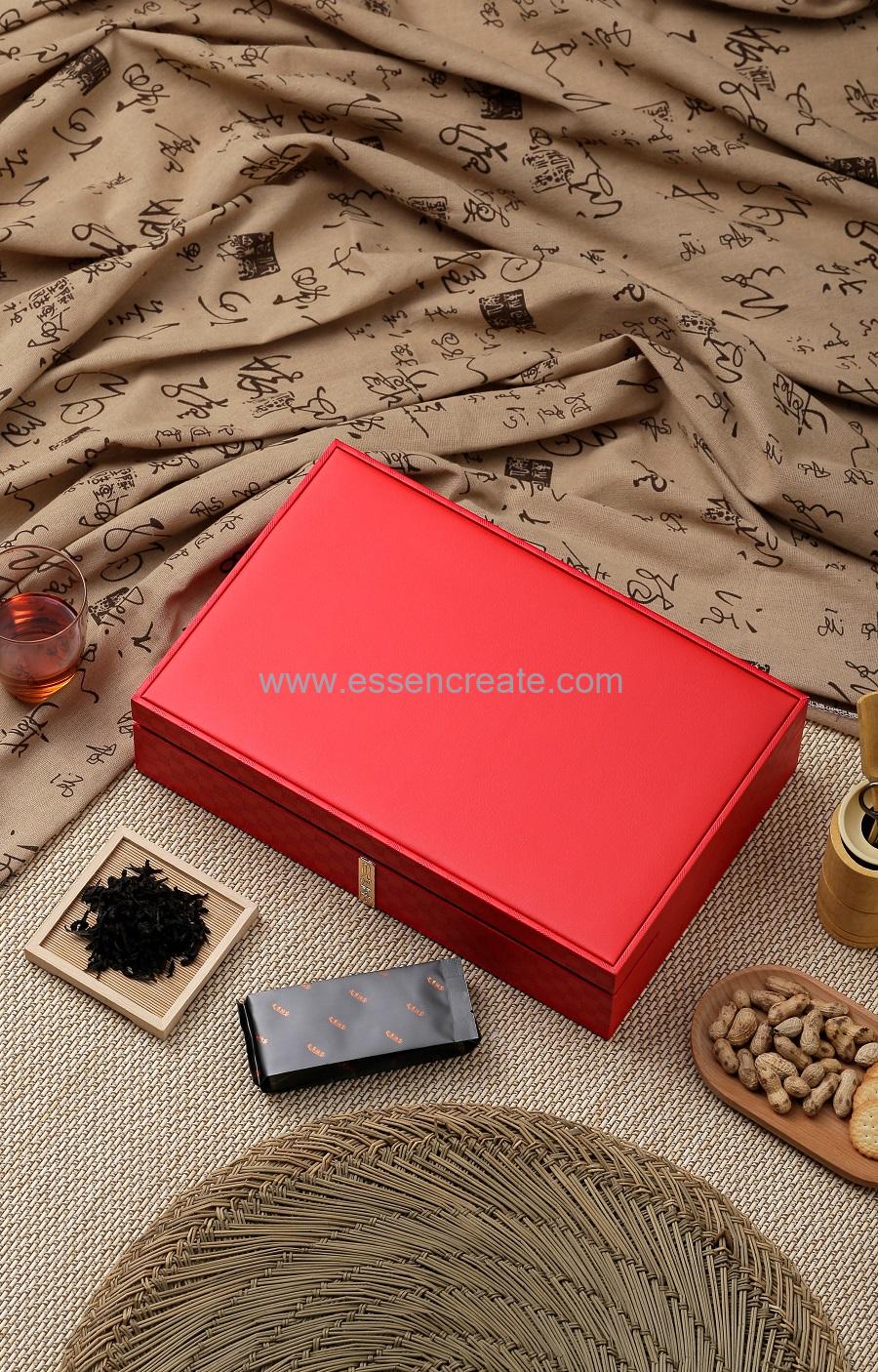 tea box paper tie