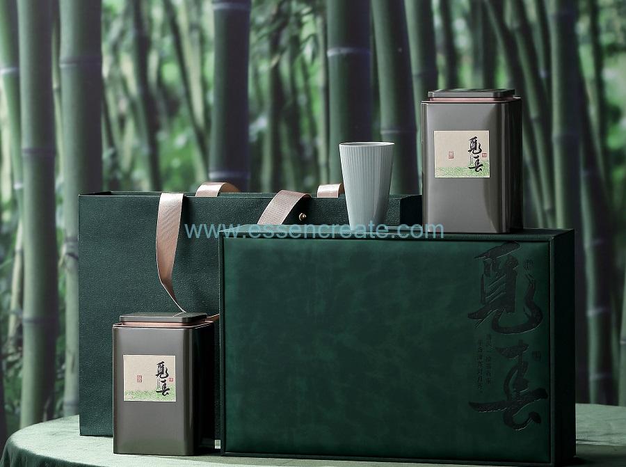 luxury pu leather gift box for ball pens paper