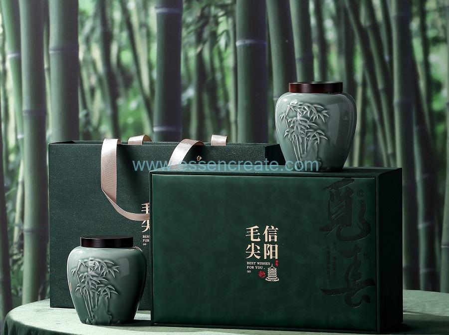 plastic small jar tea box