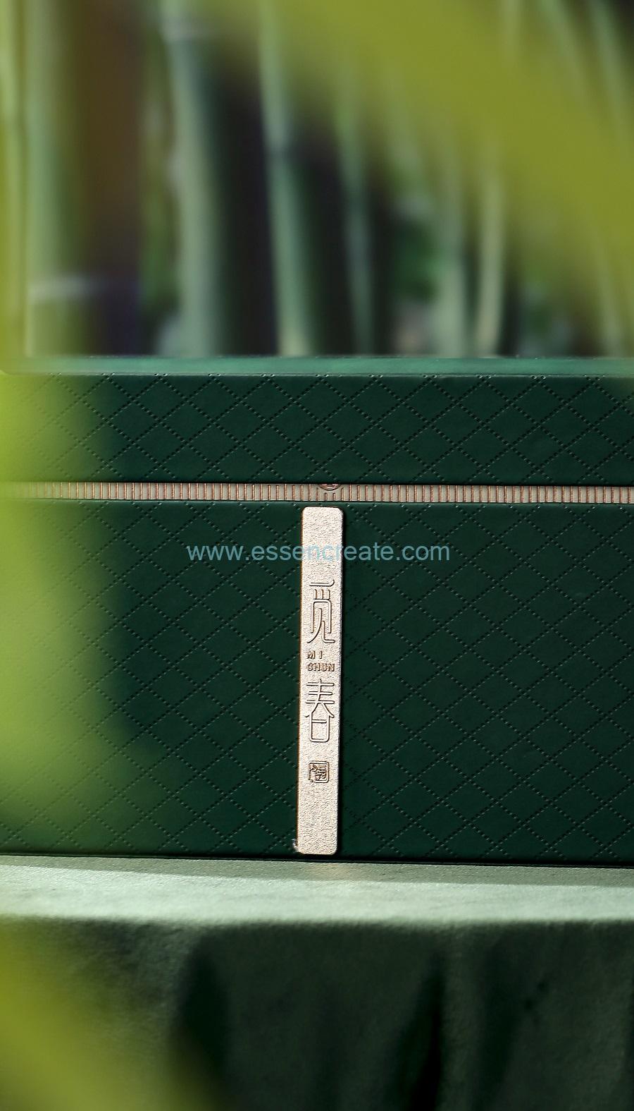 retail box with lid tea