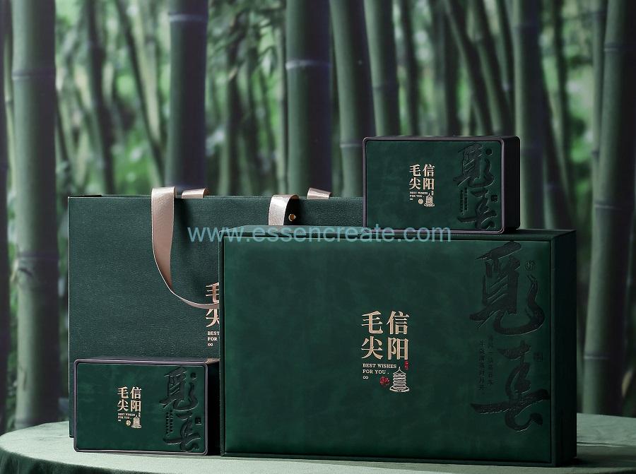 tea paper box rectangle coated paper