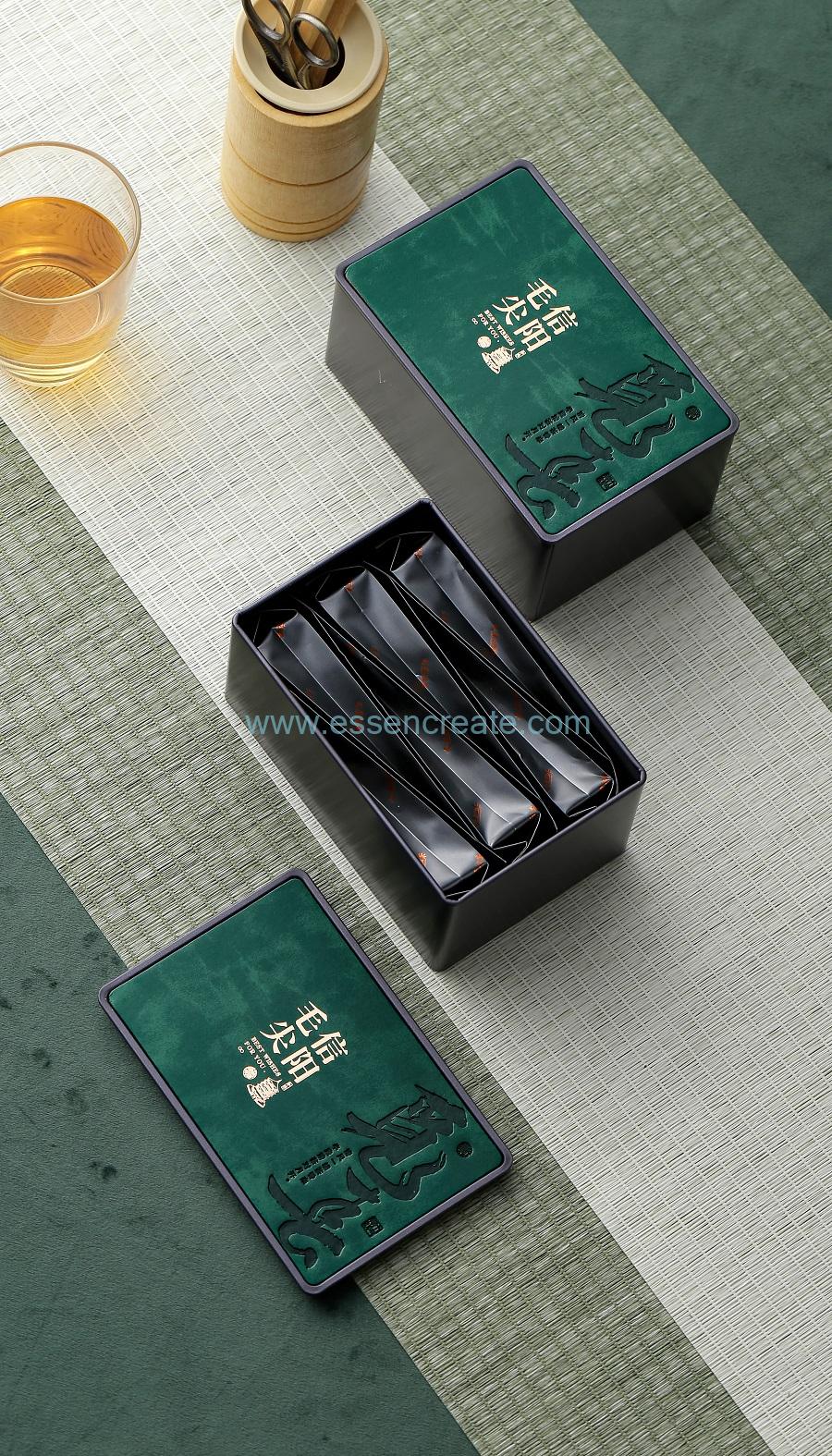 biodegradable custom logo paper tea box