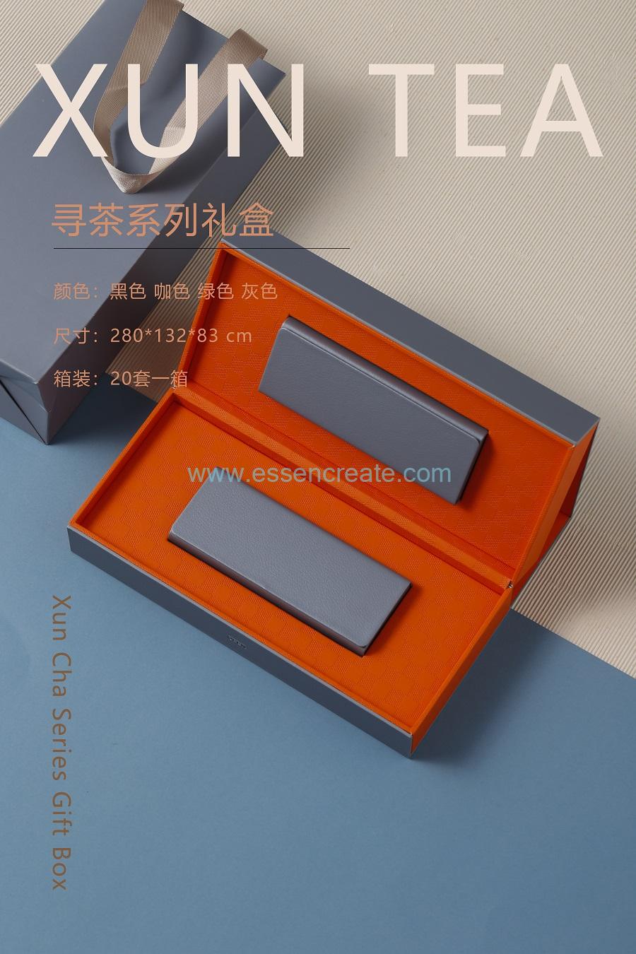 leather earring box