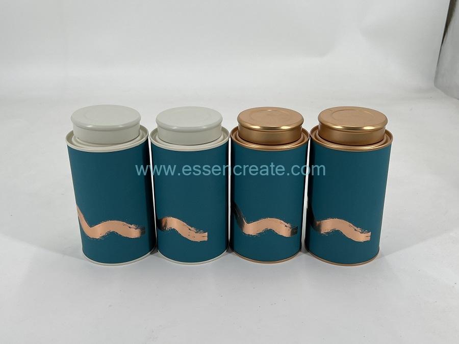tea canister black