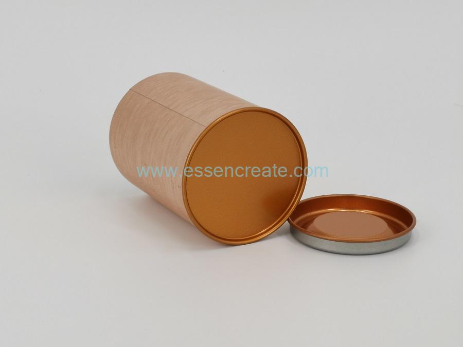 tea can with scoop spoon