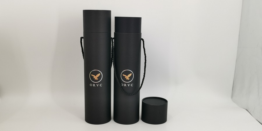 oem custom paper biodegratable tea can