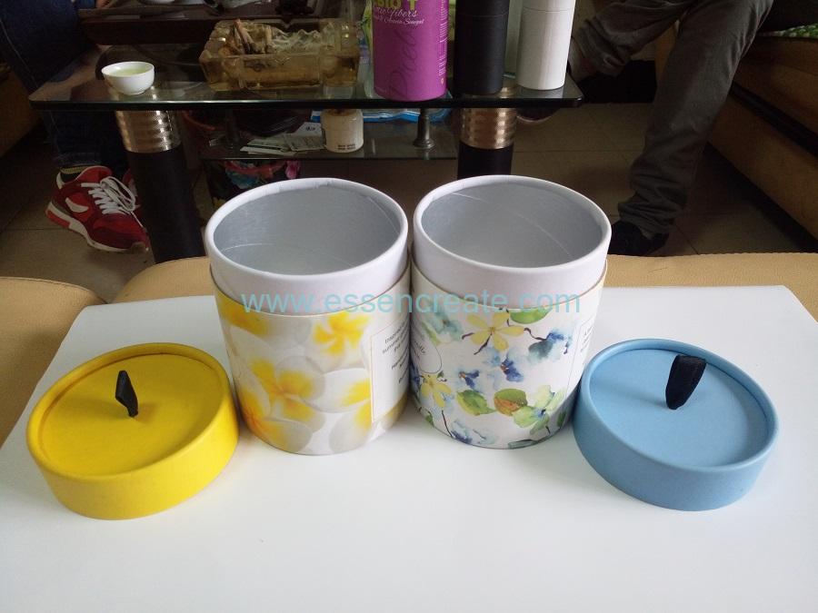 paper tube packaging for candles
