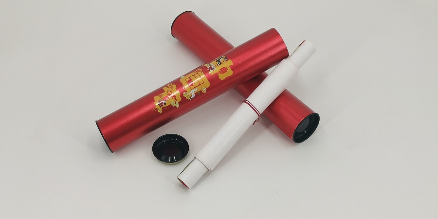empty paper tube with filter