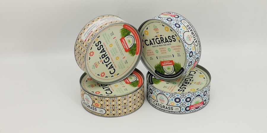 food grade paper nut can