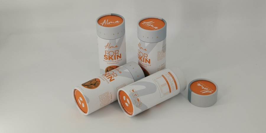 round paper tube box