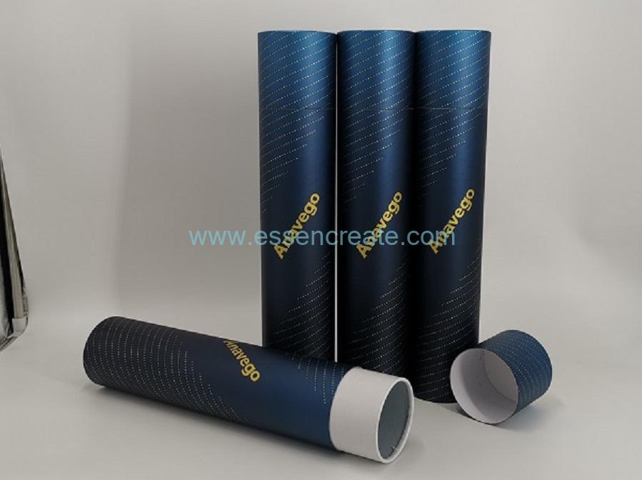 round cylinder kraft paper tube packaging