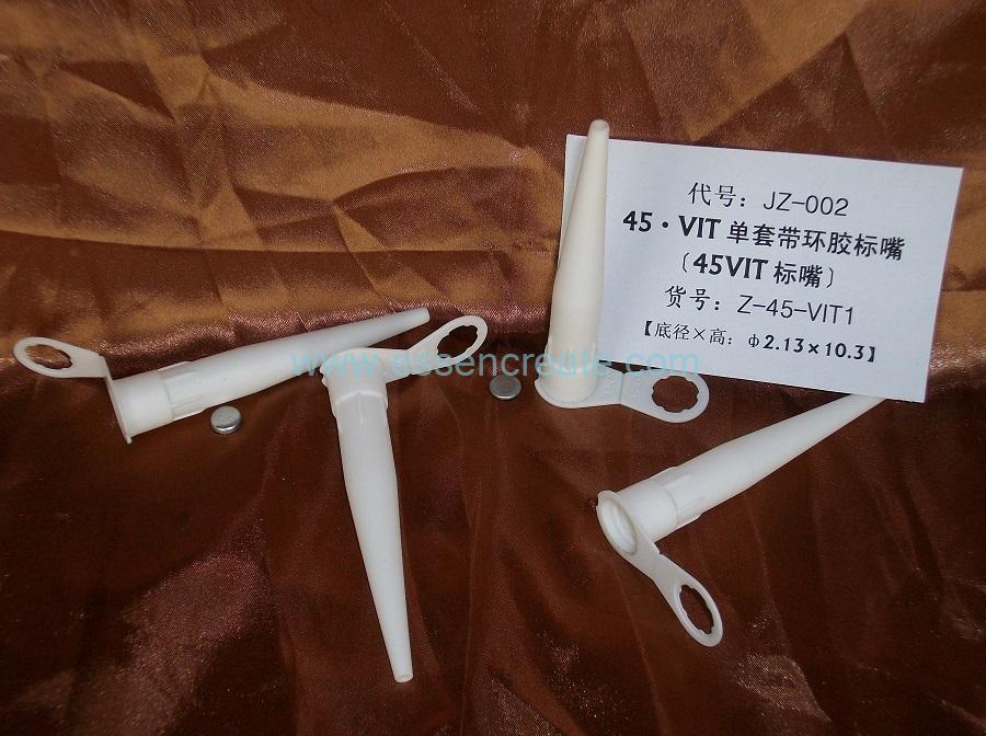 Caulking Gun Applicator Seal Nozzles Plastic Nozzle Paper Sealant Cartridge Accessory