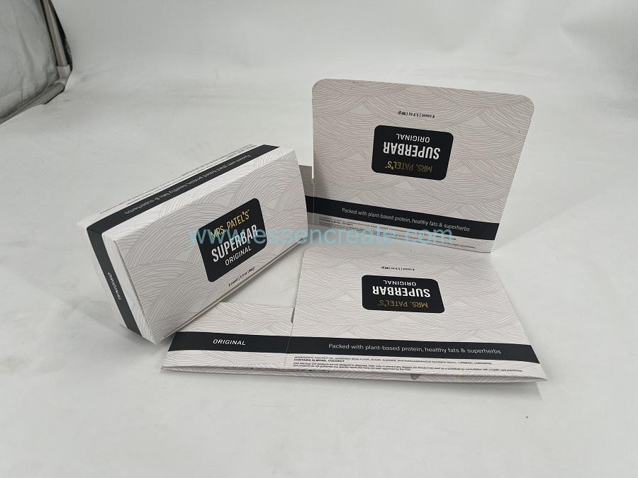 Foldable Chocolate Bar Packaging Box