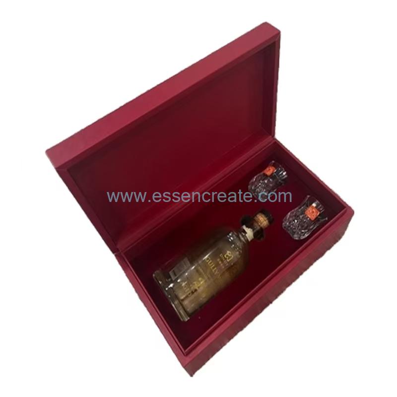 Wine Bottle Packaging Folding Luxury Gift Box for champagne Red Wine