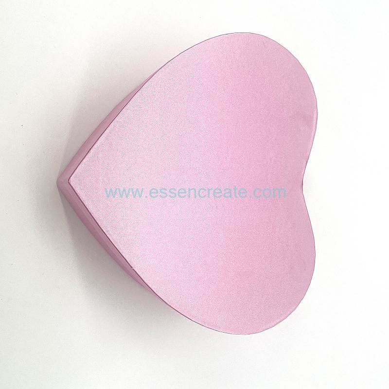 Heart-Shaped Rigid Cardboard Gift Box for Valentine's Day & Weddings