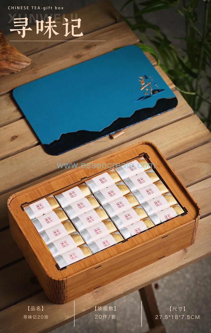 Branded tea packaging