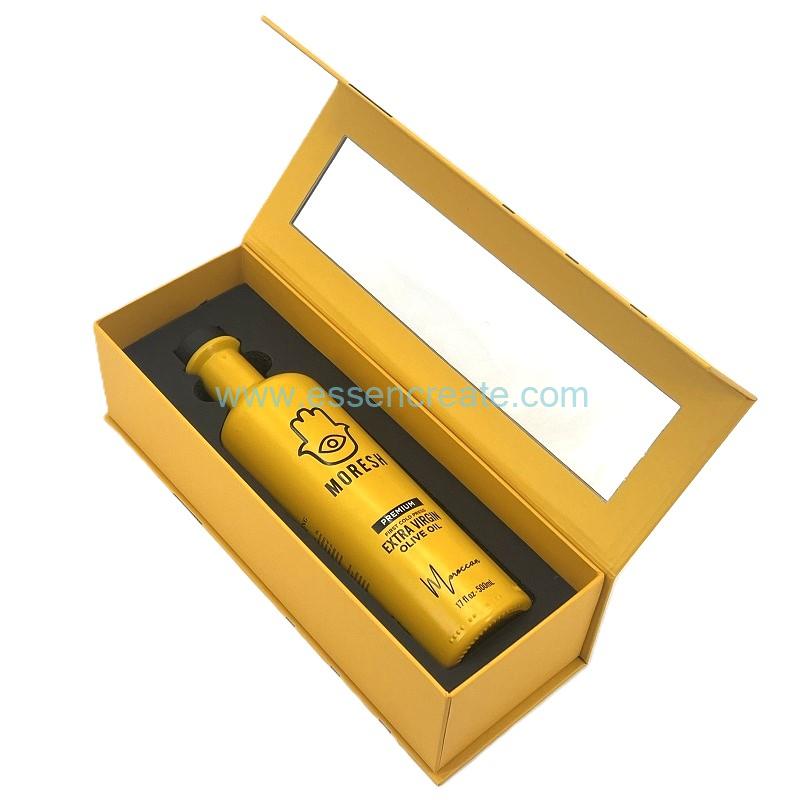 enhances the visual appeal of the packaging 