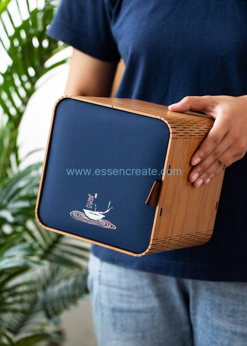 Exquisite Wooden Box for Tea Packaging