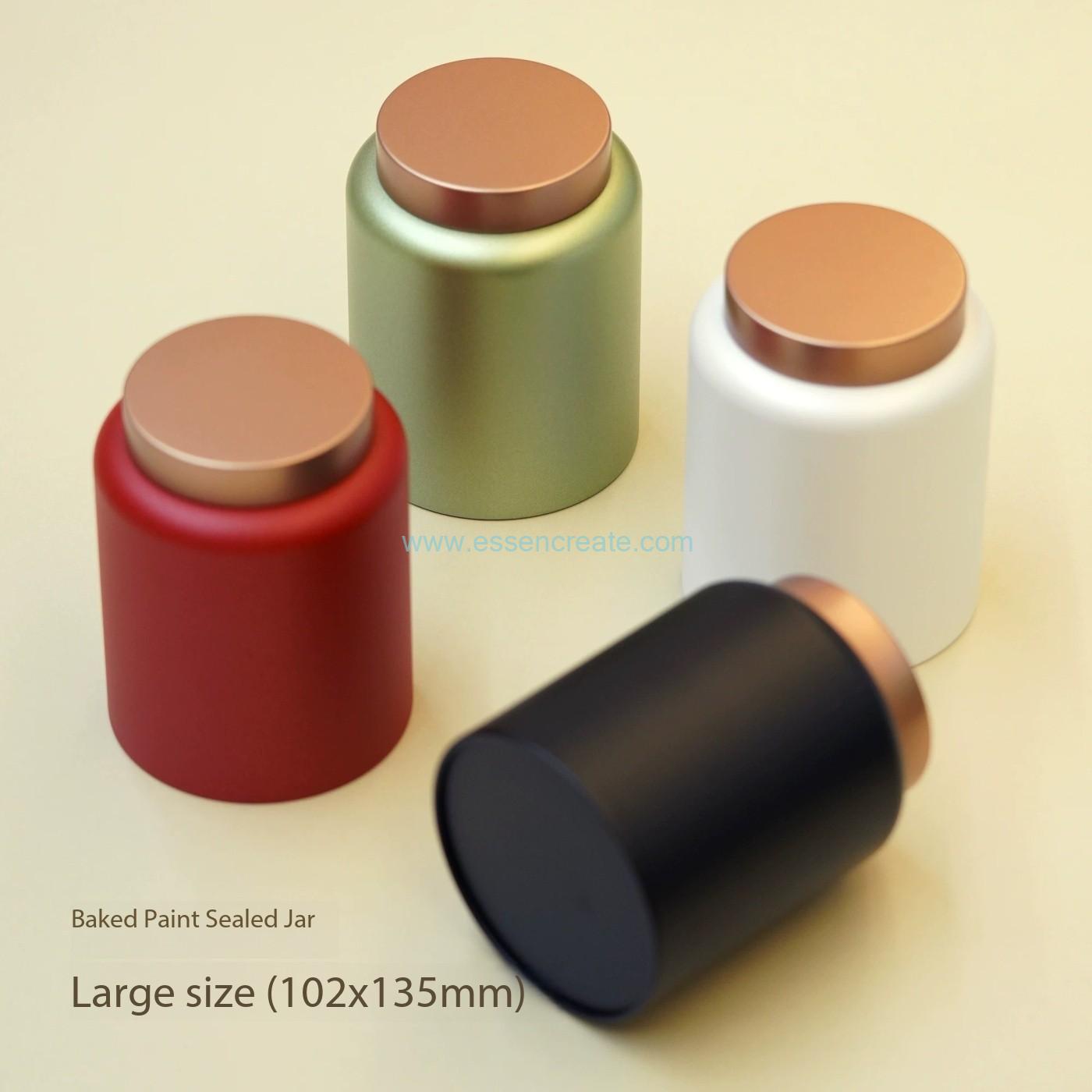 Seamless Frosted Iron Can