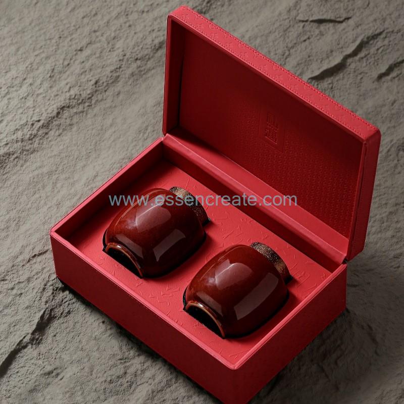 Leather Tea Packaging Box