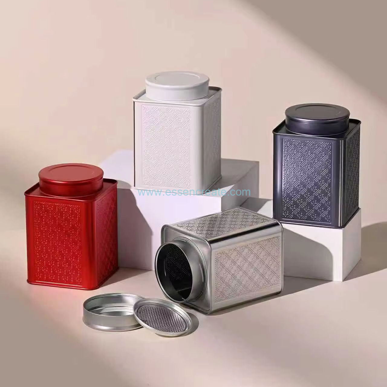 Leather Tea Packaging Box