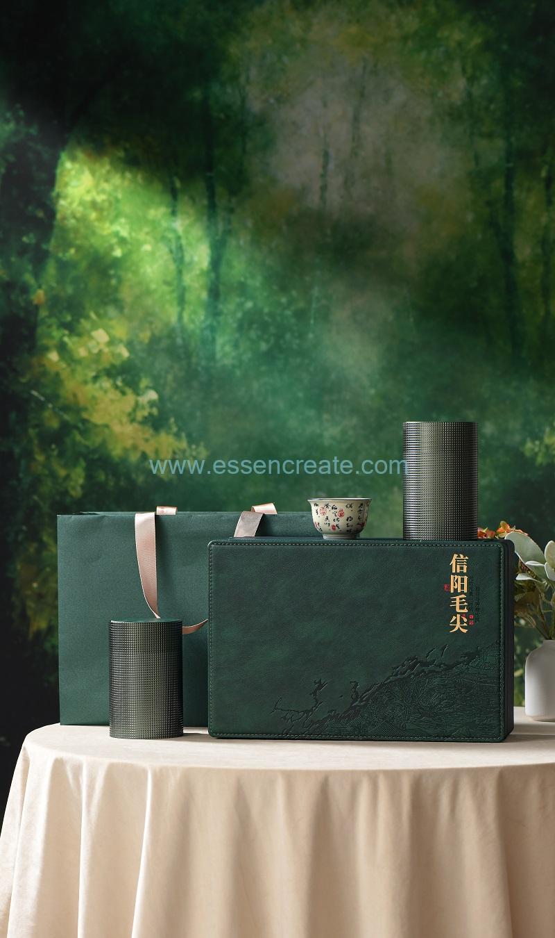 Leather Tea Packaging Box