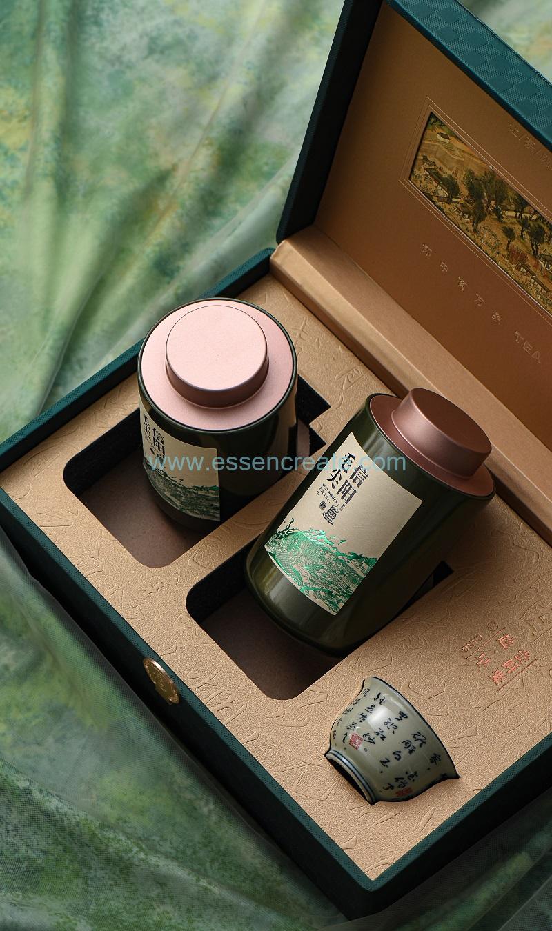 Leather Tea Packaging Box