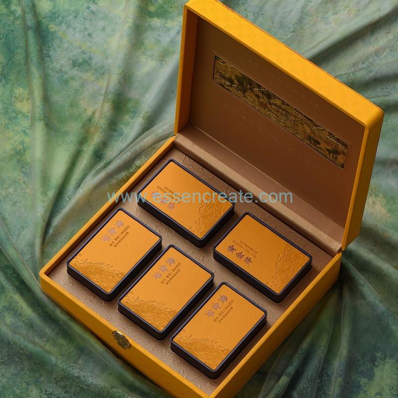 Leather-Clad Tea Box