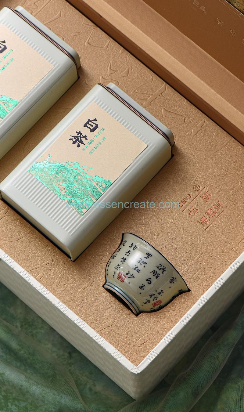 Leather Tea Packaging Box