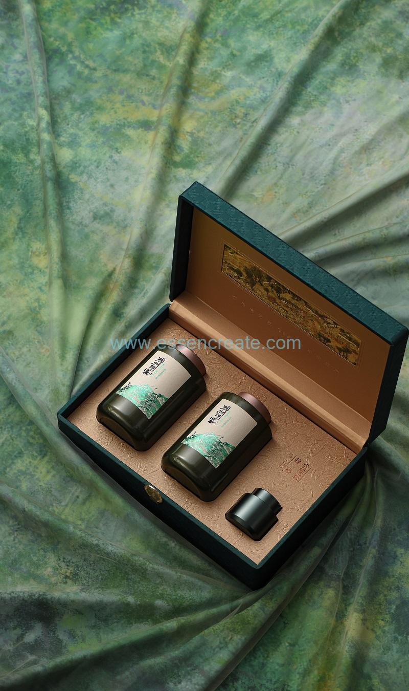 Leather-Clad Tea Box