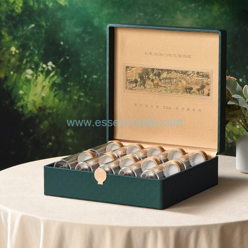 Leather-Clad Tea Box