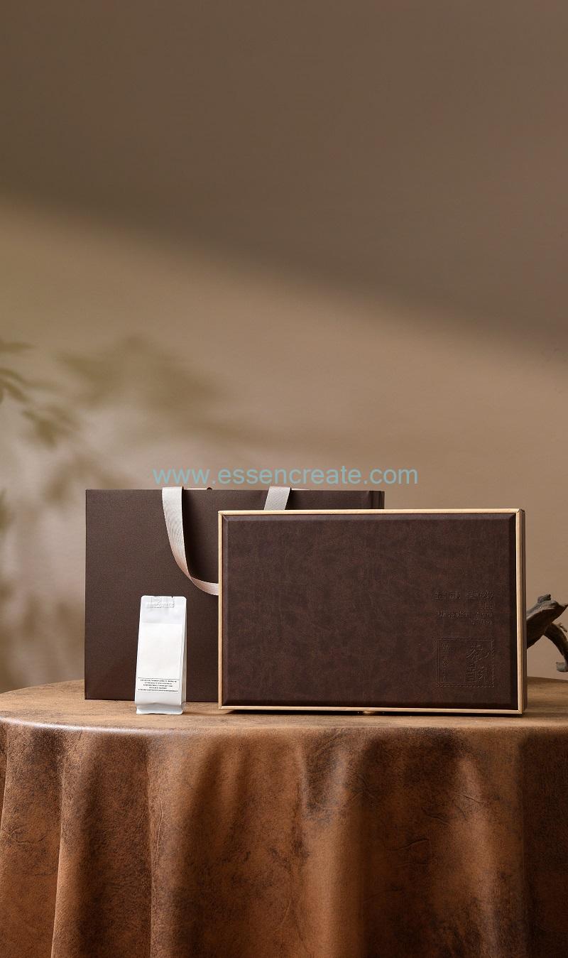 Leather Tea Packaging Box Leather Tea Packaging Box