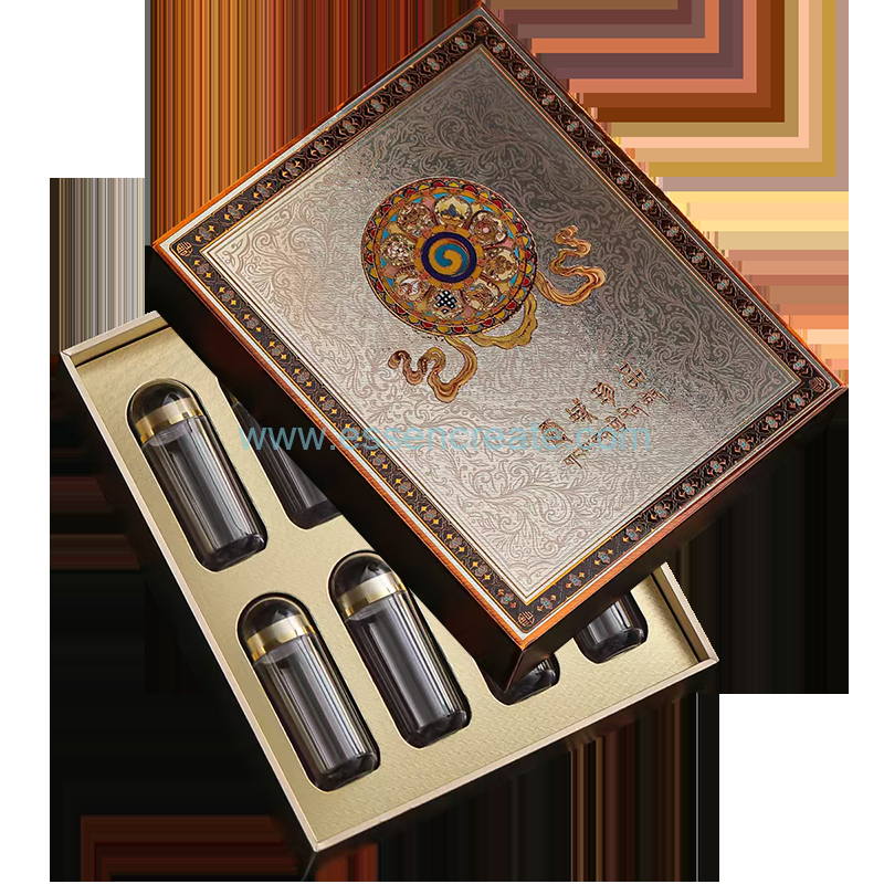  Tibetan auspicious pattern gift box
