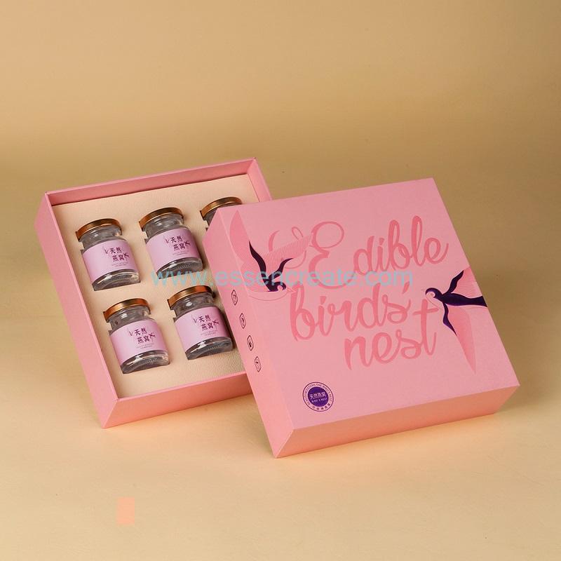 Glass Bottle Bird's Nest Gift Box