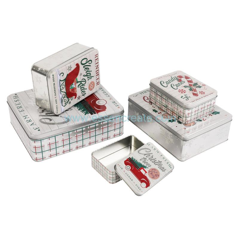 Christmas Tin Box Christmas Tin Box