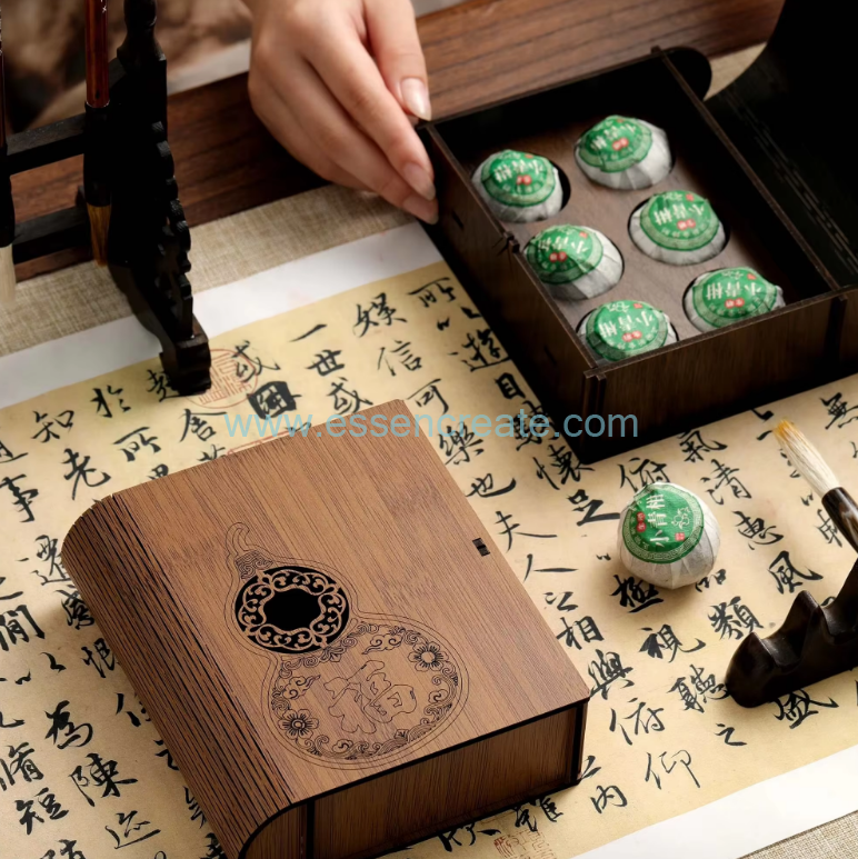 Book Shaped Tea Box