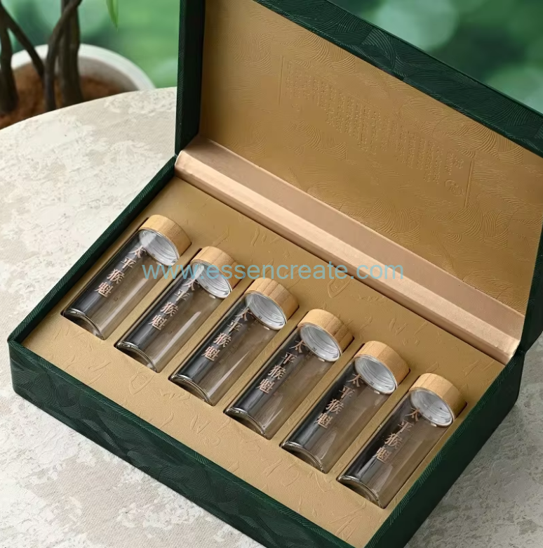 Leather Tea Empty Box Leather Tea Empty Box