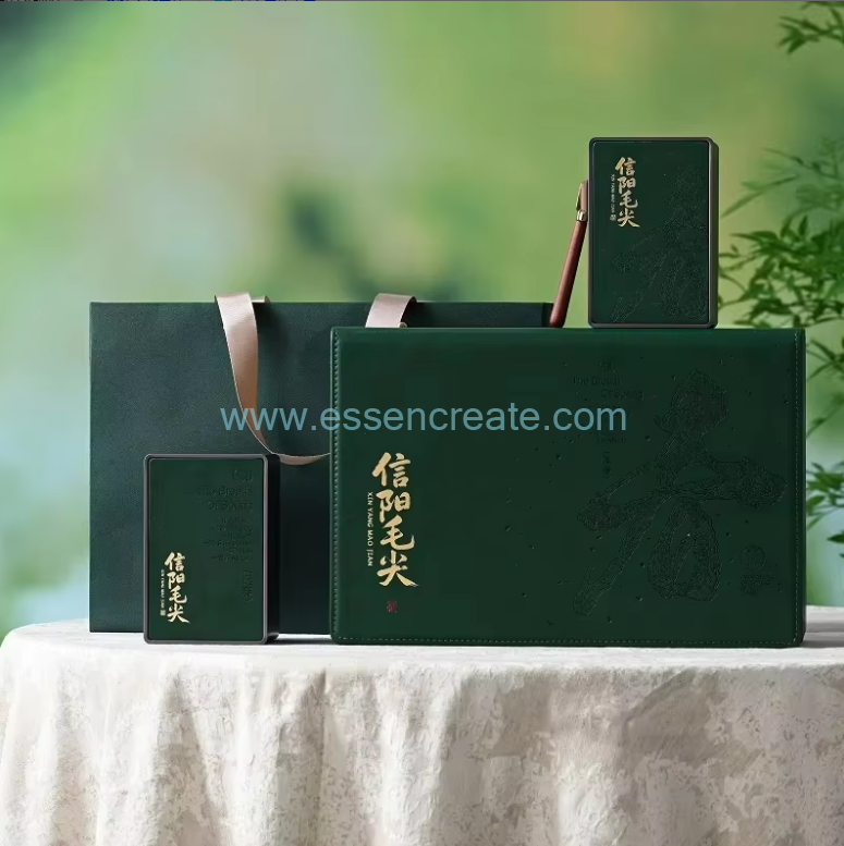 Leather Tea Empty Box Leather Tea Empty Box