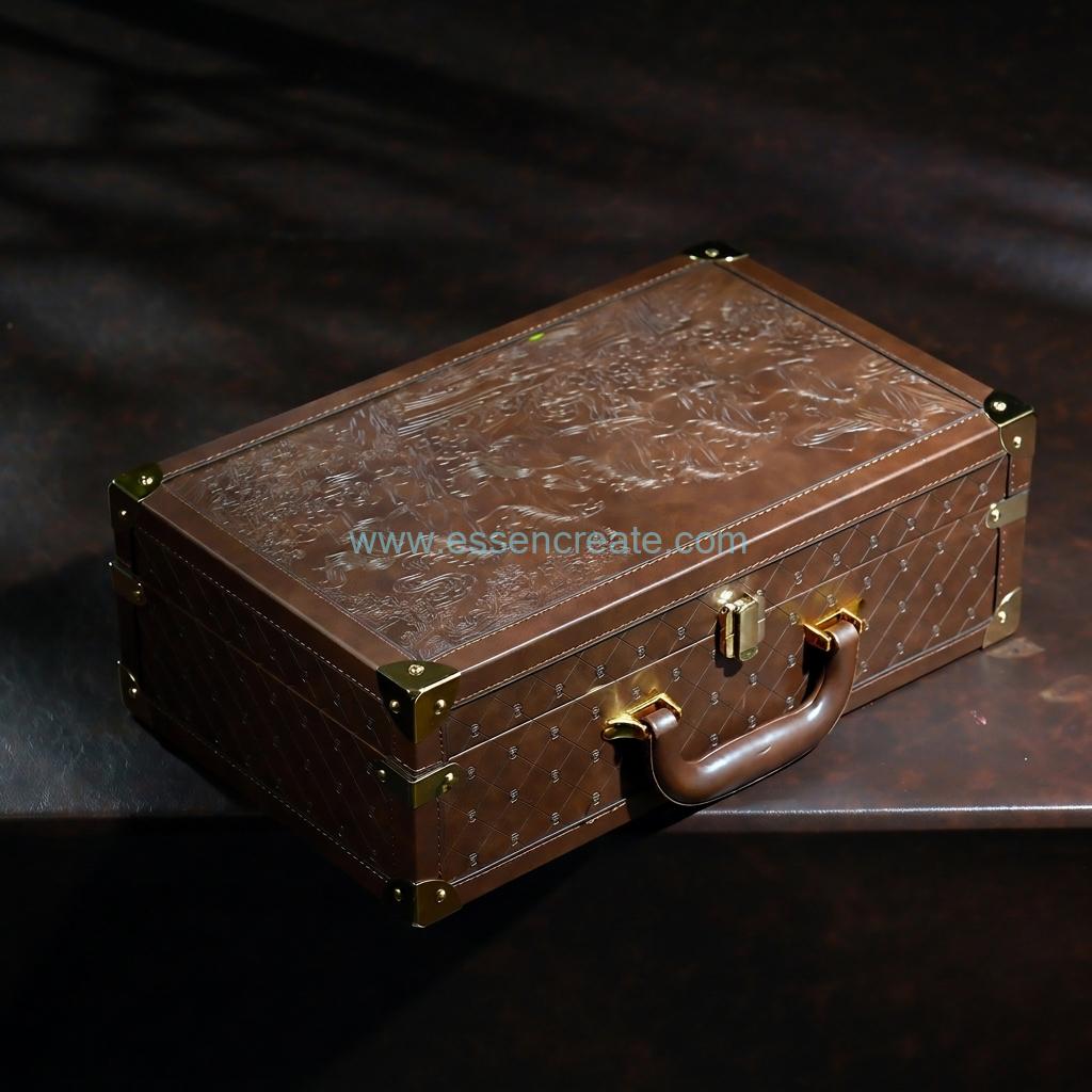 Horse Design Tea Caddy Horse Design Tea Caddy
