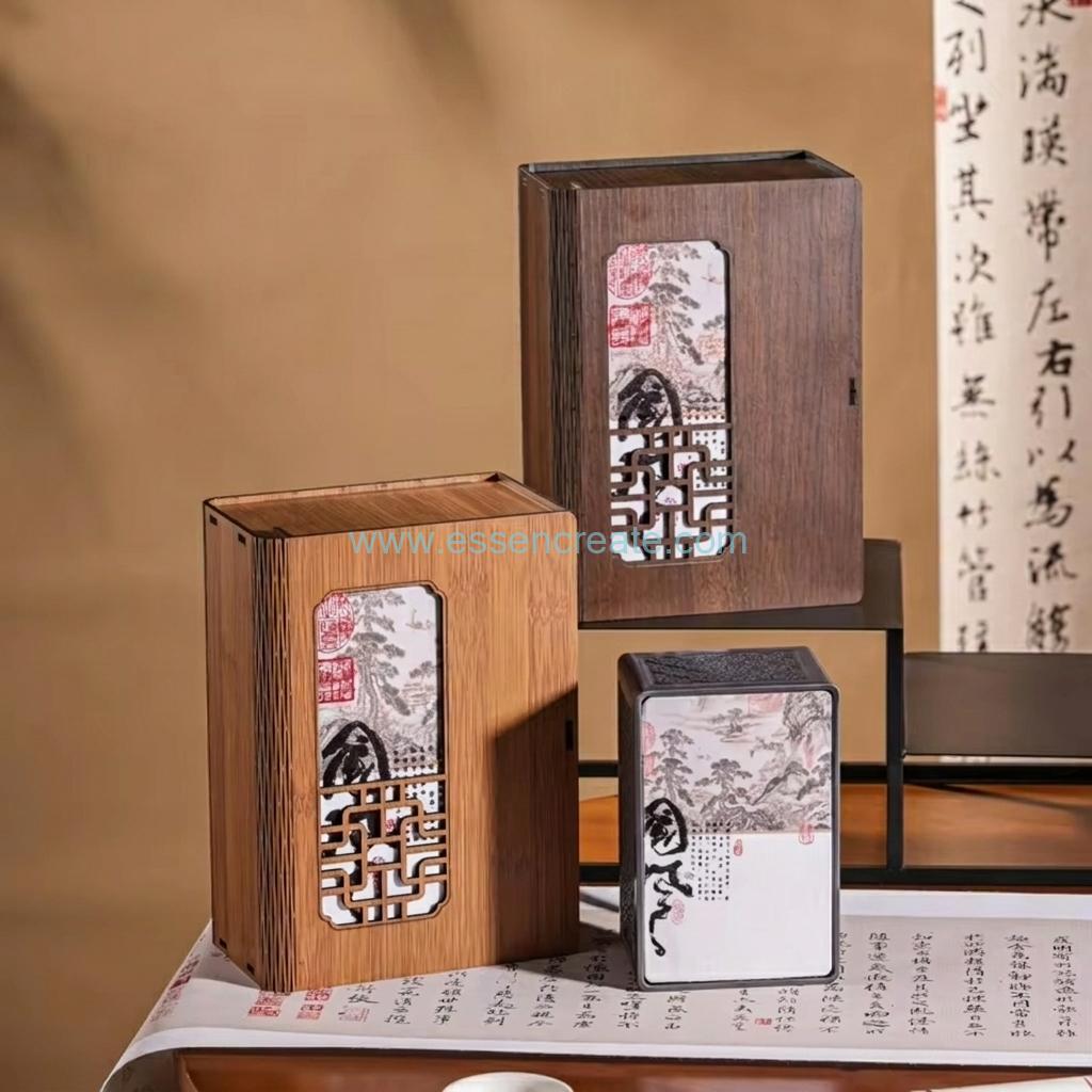 Custom Wooden Tea Packaging