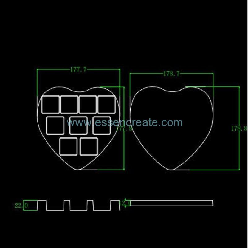 Valentine Gift Box Liner