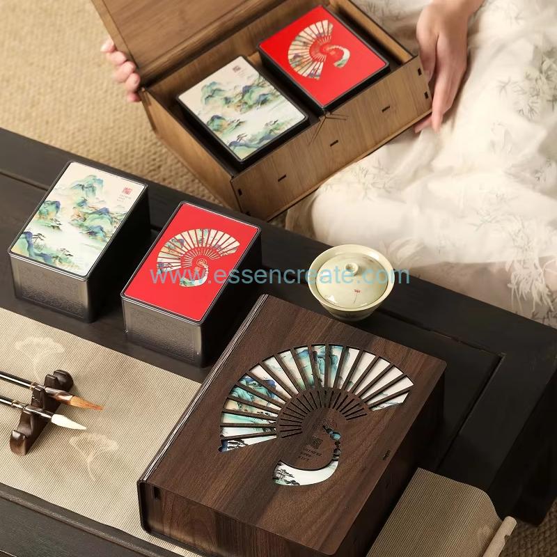 Bamboo Grain Wooden Box