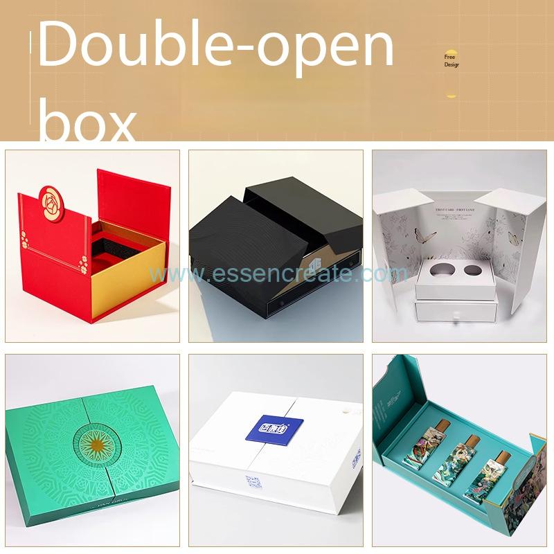 Double-open door box Double-open door box