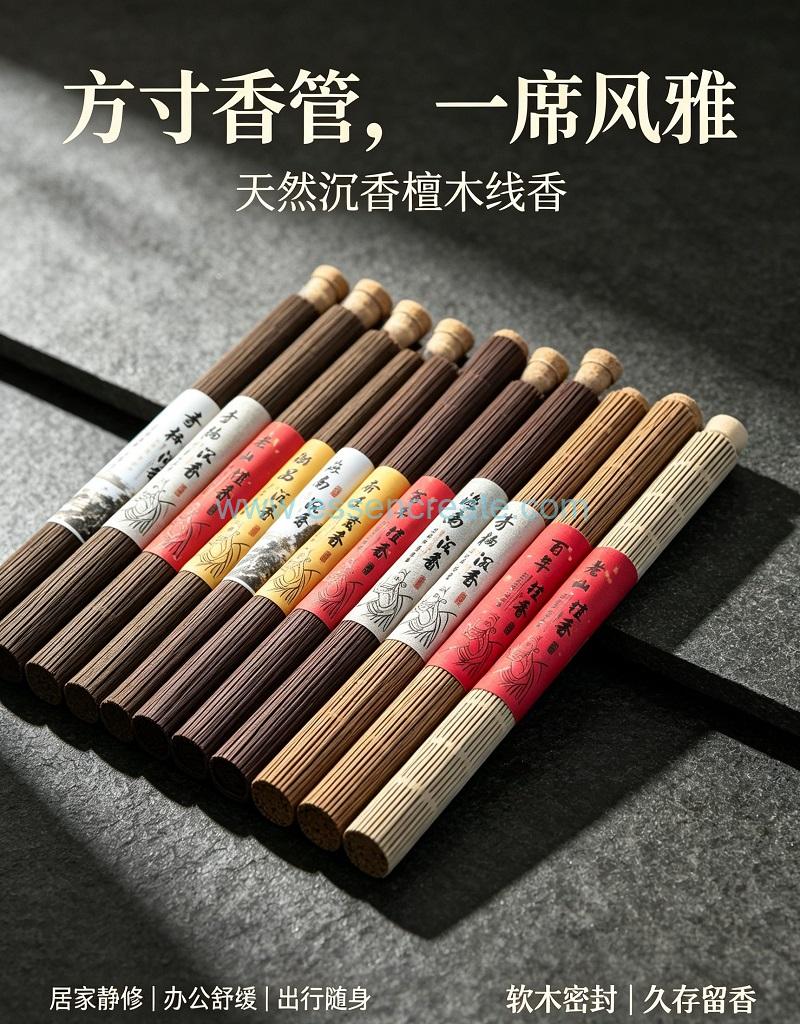 Cork Sealed Incense Tube