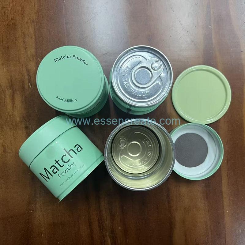 Matcha Powder Tin Can Matcha Powder Tin Can