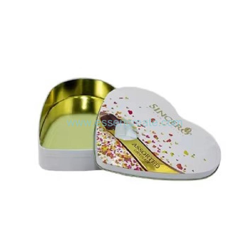 Food Grade Heart Metal Box
