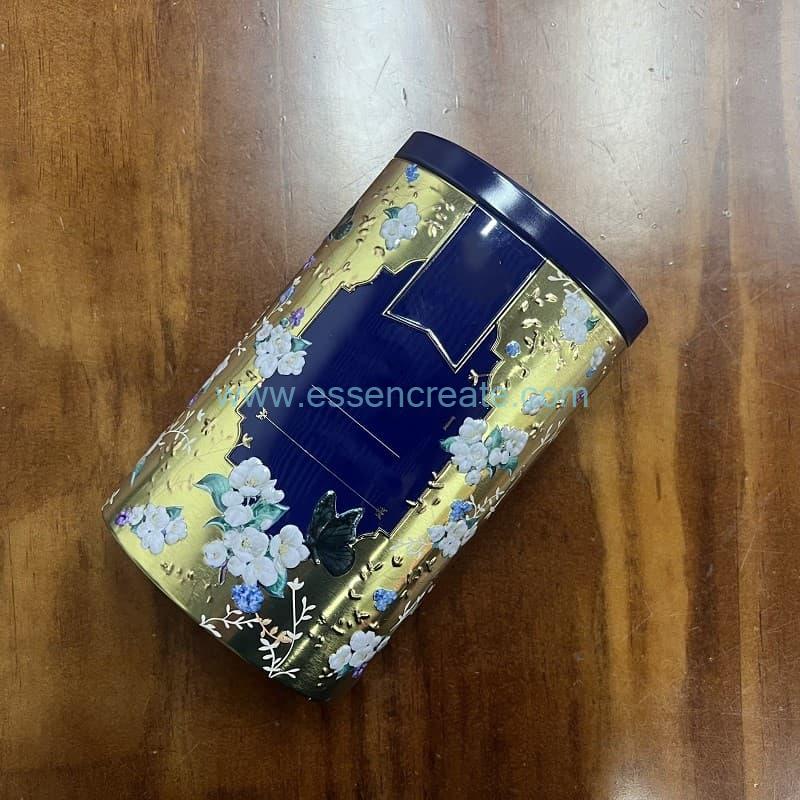 Luxury Floral Tin Box Luxury Floral Tin Box