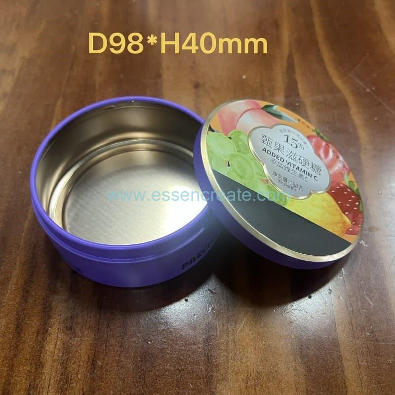 Round Storage Tin Round Storage Tin