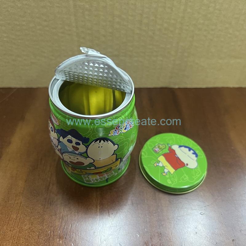Separable Lid Candy Tin